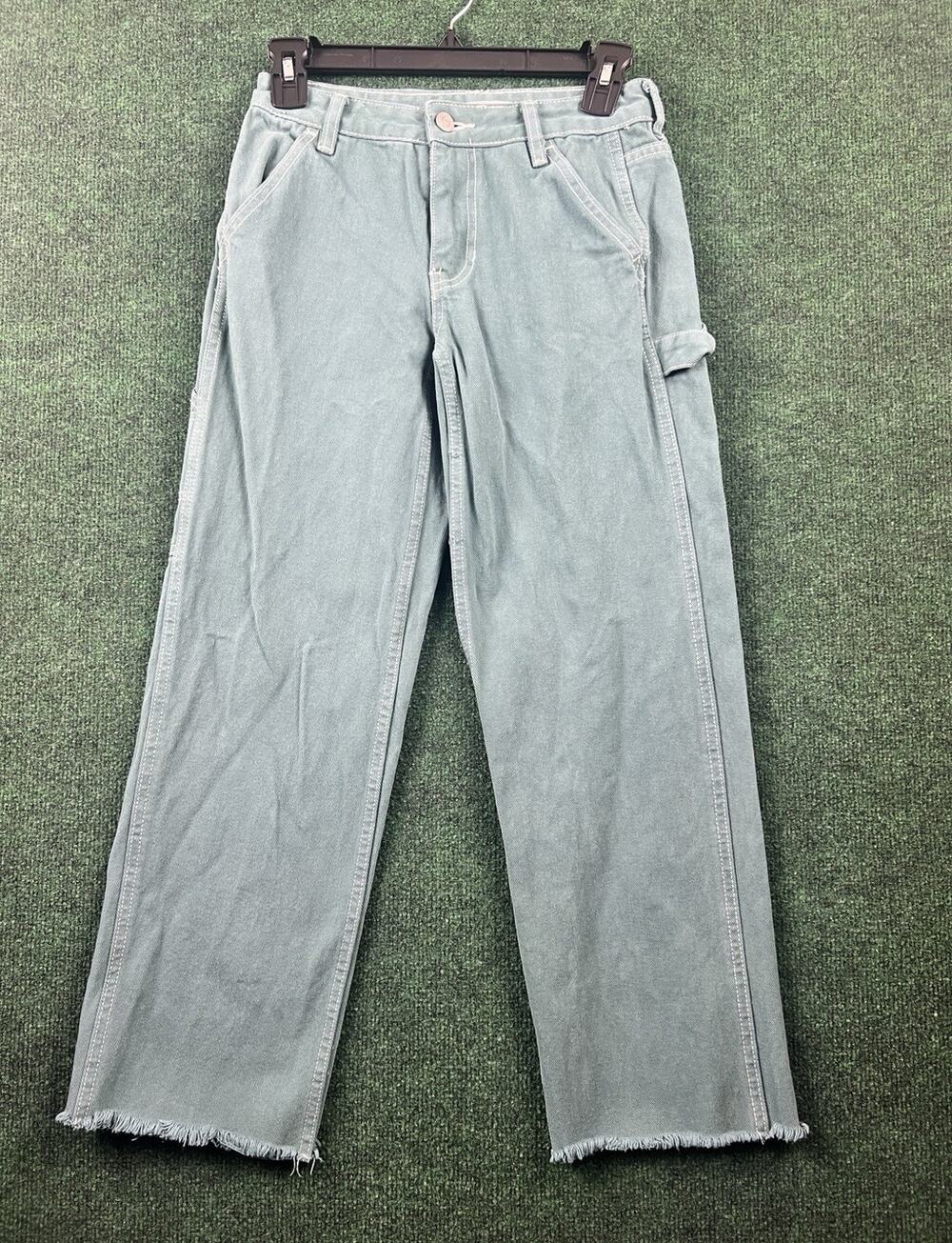 PacSun Women’s Green Twill Carpenter Pants